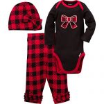 Gerber-Girls-3-Piece-Bodysuit-Plaid-Bow-0-3-Months-0